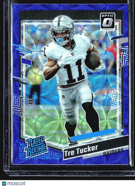 2023 Panini Donruss Optic Blue Scope Rated Rookie #261 Tre Tucker (RC)
