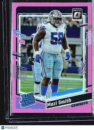 2023 Panini Donruss Optic Pink Rated Rookie #228 Mazi Smith (RC)