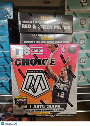 2020-21 PANINI MOSAIC CHOICE BASKETBALL FACTORY SEALED BOX