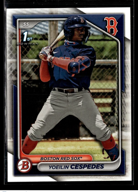 2024 BOWMAN 1ST PROSPECT BP-139 Yoeilin Cespedes Boston Red Sox