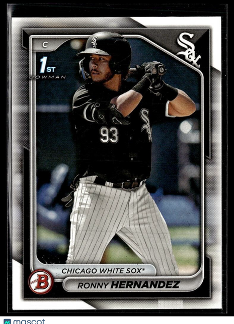 2024 BOWMAN 1ST PROSPECT BP-92 Ronny Hernandez Chicago White Sox