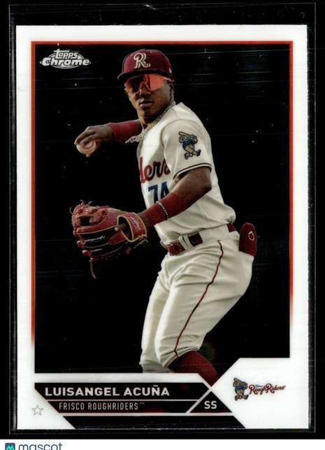 2023 PRO DEBUT CHROME 152 Luisangel Acuña - Frisco Roughriders