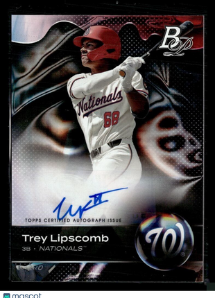 2023 BOWMAN PLATINUM AUTO TREY LIPSCOMB NATIONALS