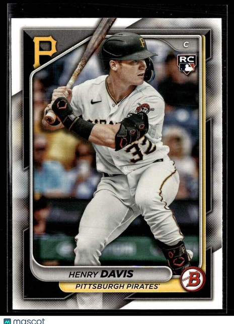 2024 BOWMAN 61 Henry Davis Pittsburgh Pirates (RC)