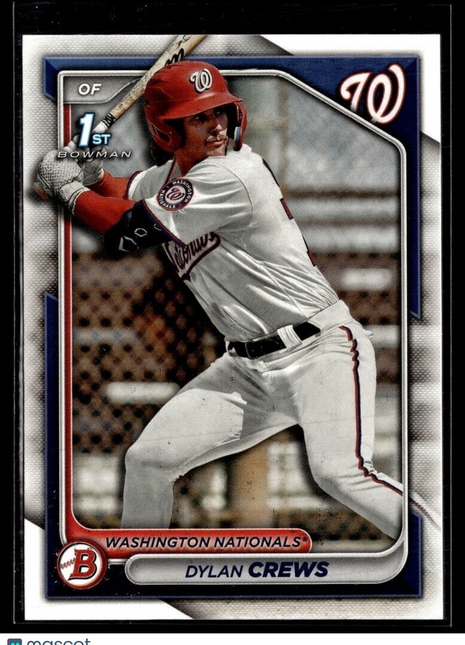 2024 BOWMAN 1ST PROSPECT BP-23 Dylan Crews Washington Nationals
