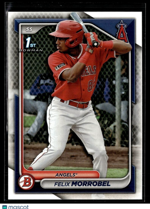 2024 BOWMAN 1ST PROSPECT BP-121 Felix Morrobel Los Angeles Angels