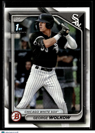 2024 BOWMAN 1ST PROSPECT BP-144 George Wolkow Chicago White Sox