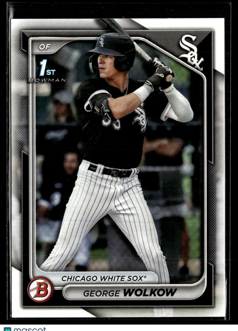 2024 BOWMAN 1ST PROSPECT BP-144 George Wolkow Chicago White Sox