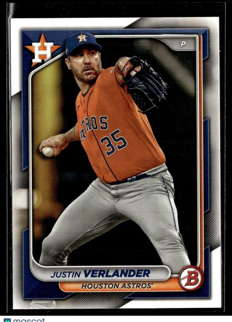 2024 BOWMAN 48 Justin Verlander Houston Astros