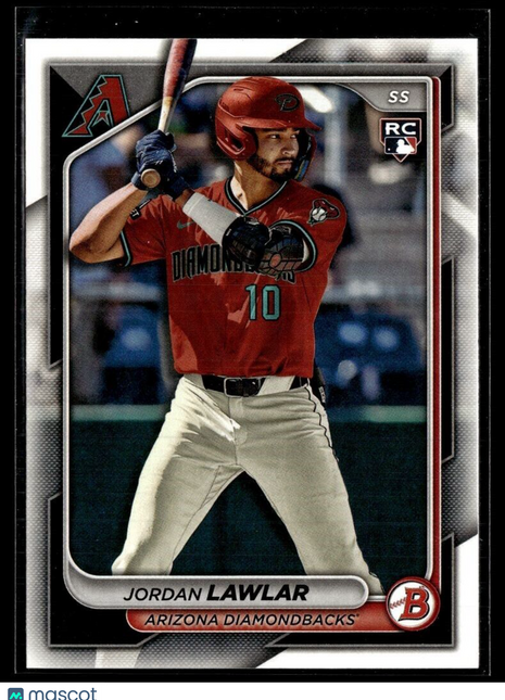 2024 BOWMAN 96 Jordan Lawlar Arizona Diamondbacks (RC)