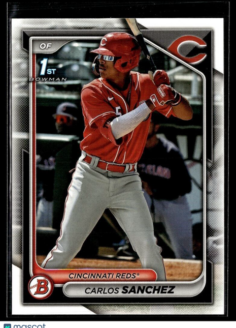 2024 BOWMAN 1ST PROSPECT BP-25 Carlos Sanchez Cincinnati Reds