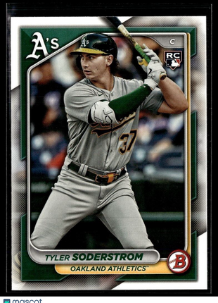 2024 BOWMAN 15 Tyler Soderstrom Oakland Athletics RC