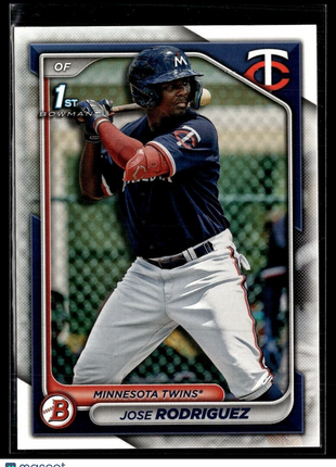 2024 BOWMAN 1ST PROSPECT BP-71 Jose Rodriguez Minnesota Twins
