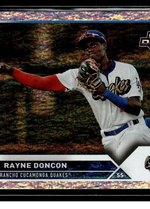 2023 PRO DEBUT SPARKLE FOIL /175 23 Rayne Doncon - Rancho Cucamonga Quakes