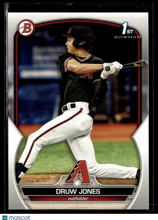 2023 BOWMAN 1ST PROSPECT DRUW JONES DBACKS