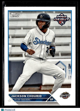 2023 PRO DEBUT 40 Jackson Chourio - Biloxi Shuckers