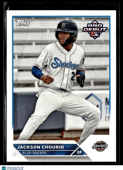 2023 PRO DEBUT 40 Jackson Chourio - Biloxi Shuckers