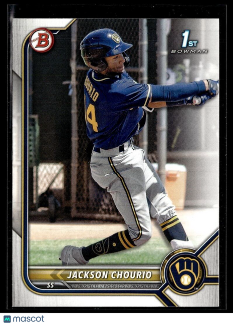 2022 BOWMAN 1ST PROSPECT JACKSON CHOURIO BREWERS