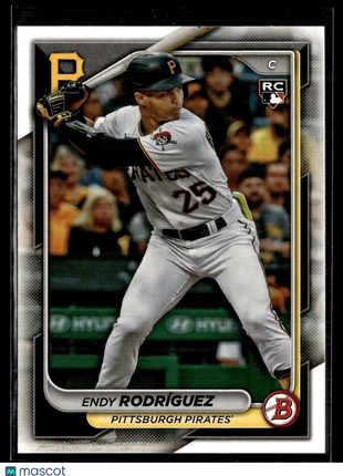 2024 BOWMAN 68 Endy Rodríguez Pittsburgh Pirates RC