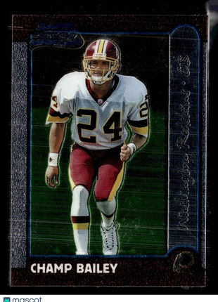 1999 BOWMAN CHROME ROOKIE CHAMP BAILEY REDSKINS