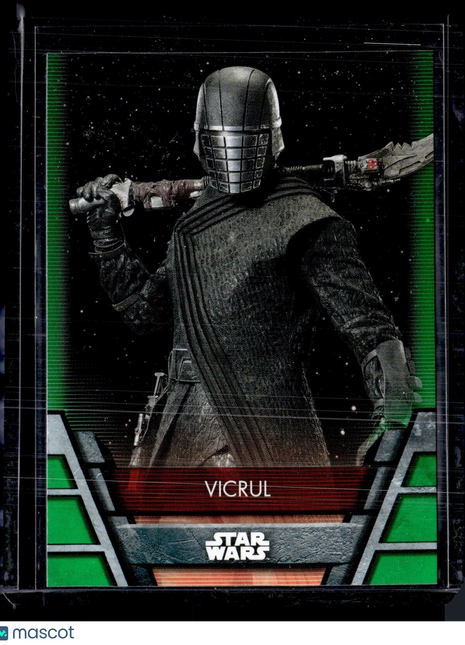 2020 STAR WARS TOPPS HOLOCRON GREEN VICRUL