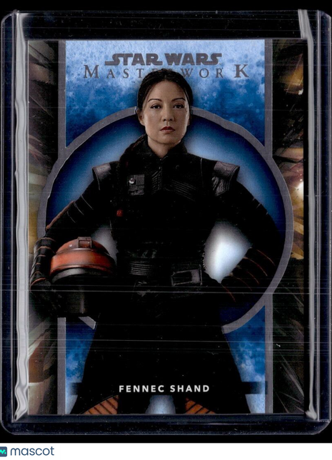 2022 STAR WARS TOPPS MASTERWORK BLUE FENNEC SHAND