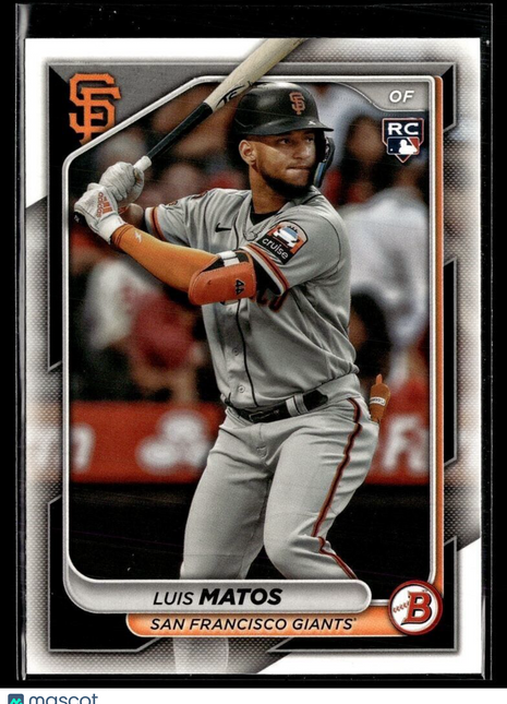 2024 BOWMAN 12 Luis Matos San Francisco Giants RC