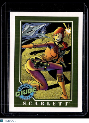 1991 IMPEL GI JOE SCARLETT
