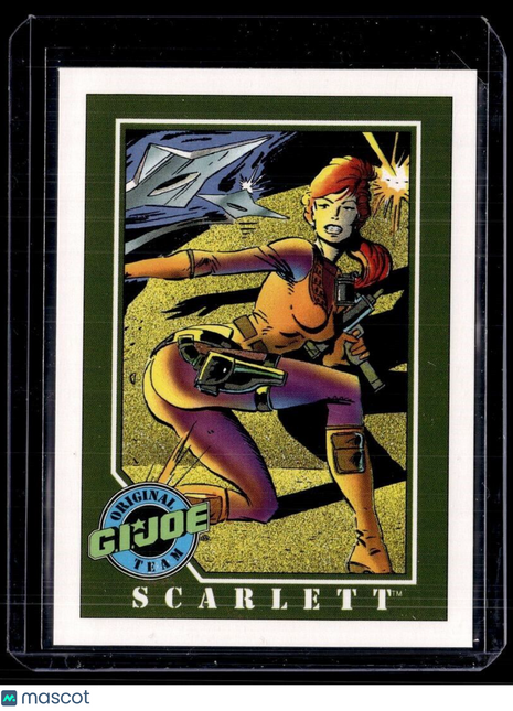 1991 IMPEL GI JOE SCARLETT