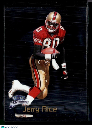 1998 FLEER BRILLIANTS JERRY RICE 49ERS