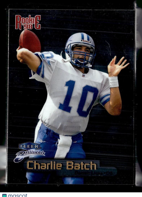 1998 FLEER BRILLIANTS CHARLIE BATCH LIONS