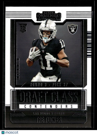 2023 CONTENDERS DRAFT CLASS ROOKIE TRE TUCKER RAIDERS