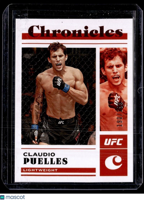 2023 CHRONICLES UFC RED /199 CLAUDIO PUELLES