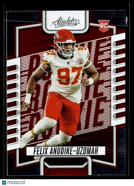 2023 ABSOLUTE ROOKIE FELIX ANUDIKE UZOMAH CHIEFS