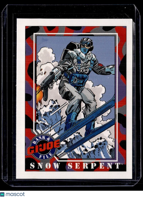 1991 IMPEL GI JOE SNOW SERPENT