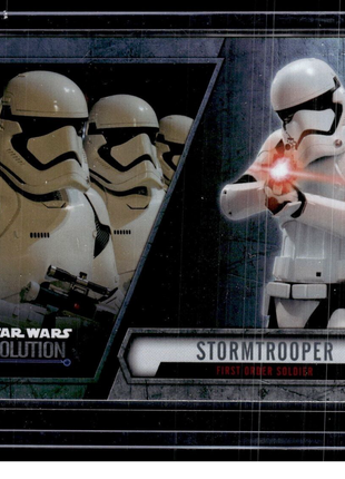 2016 STAR WARS TOPPS EVOLUTION FOIL STORMTROOPERS