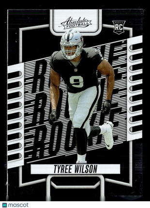 2023 ABSOLUTE ROOKIE TYREE WILSON RAIDERS