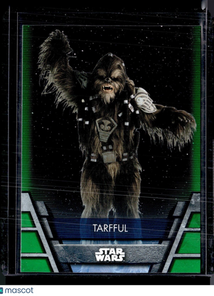 2020 STAR WARS TOPPS HOLOCRON GREEN TARFFUL