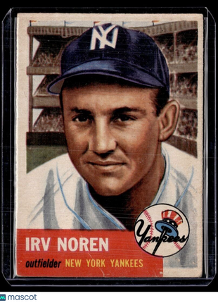 1953 TOPPS #35 IRV NOREN YANKEES