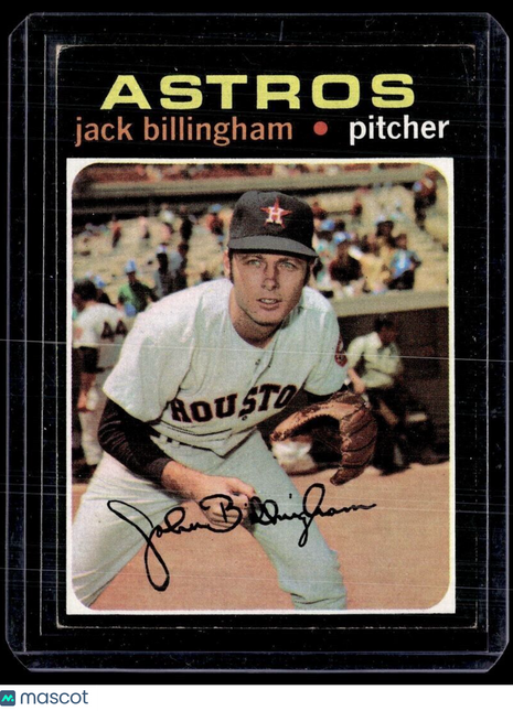 1971 TOPPS #162 JACK BILLINGHAM ASTROS