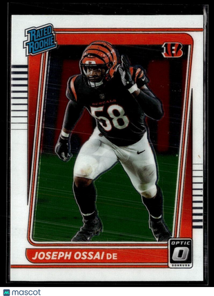 2021 OPTIC RATED ROOKIE JOSEPH OSSAI BENGALS