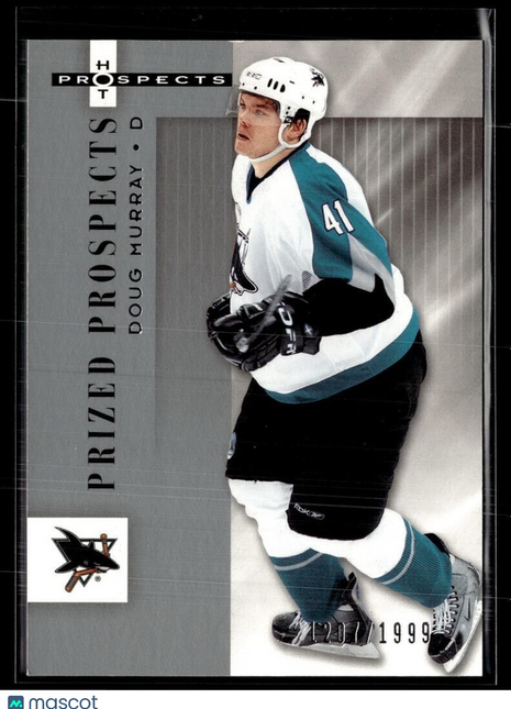 2005-06 HOT PROSPECTS PRIZED PROSPECTS /1999 162 Doug Murray San Jose Sharks