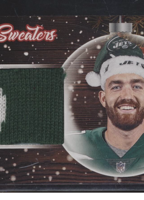 2020 DONRUSS ROOKIE SWEATERS RELIC JAMES MORGAN JETS