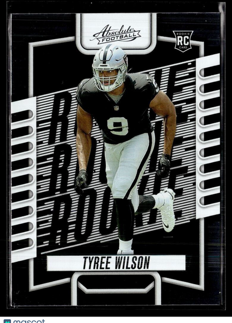 2023 ABSOLUTE ROOKIE TYREE WILSON RAIDERS