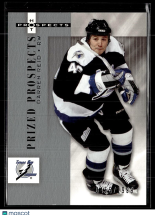 2005-06 HOT PROSPECTS PRIZED PROSPECTS /1999 173 Darren Reid Tampa Bay Lightning