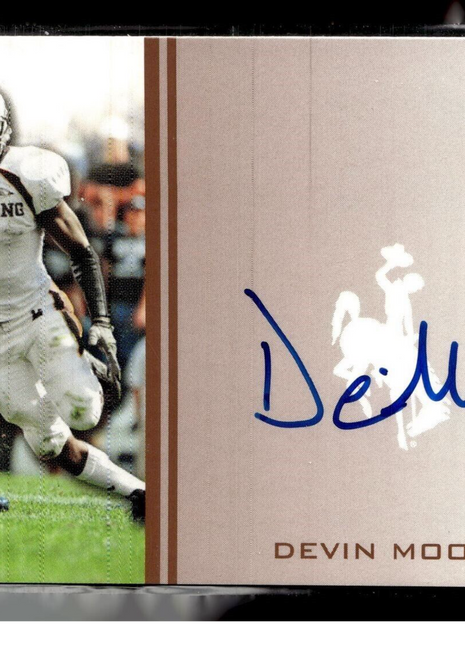 2009 PRESS PASS AUTO DEVIN MOORE WYOMING