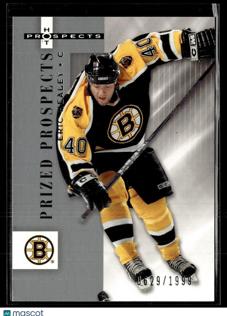 2005-06 HOT PROSPECTS PRIZED PROSPECTS /1999 106 Eric Healey Boston Bruins