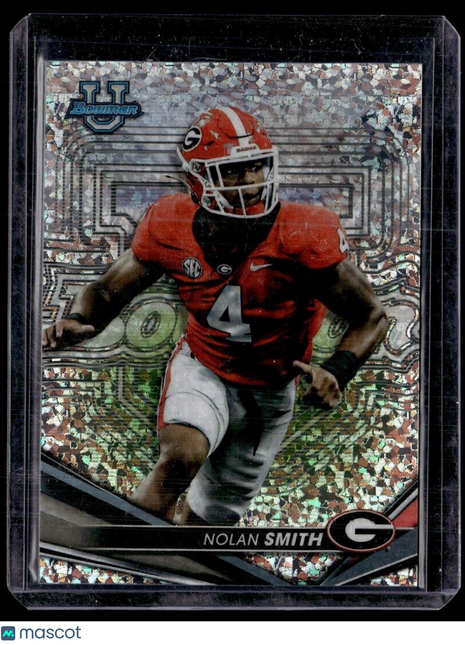 2022 BOWMAN BEST UNIVERSITY SPARKLE /299 NOLAN SMITH GEORGIA