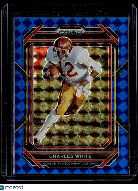2023 PRIZM DRAFT BLUE POWER /89 CHARLES WHITE USC