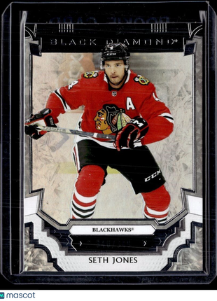 2023-24 UD BLACK DIAMOND BASE /349 SETH JONES BLACKHAWKS